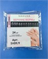 Верхние формы Sakura кристалл, 24 шт. SV09/9. - фото 501214