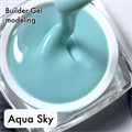 Гель для ногтей Delaro моделирующий однофазный Aqua Sky, 15 г Del/MgAS15 - фото 502758