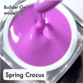 Гель для ногтей Delaro моделирующий однофазный Spring Crocus, 15 г Del/MgSC15