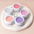 Гель для ногтей ruNail моделирующий с хлопьями Юки BUILDER UV GEL YUKI №8559, 15 г 8559