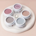 Гель для ногтей ruNail моделирующий с хлопьями Юки BUILDER UV GEL YUKI №8560, 15 г 8560
