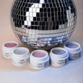 Гель для ногтей ruNail моделирующий с хлопьями Юки BUILDER UV GEL YUKI №8561, 15 г 8561