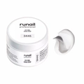 Гель для ногтей ruNail однофазный, белый, 15 г 3445