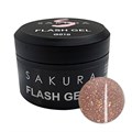 Гель для ногтей Sakura светоотражающий Flash G010, 13 мл G010 - фото 504161