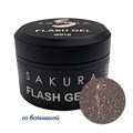 Гель для ногтей Sakura светоотражающий Flash G010, 13 мл G010 - фото 504162