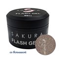 Гель для ногтей Sakura светоотражающий Flash G011, 13 мл G011 - фото 504172