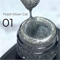 Гель-лак Flash Silver Cat 001, Delaro, 10 мл Del/FSC001 - фото 508755