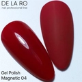 Гель-лак Magnetic 04 Delaro, 10 мл Del/Mg04