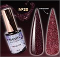 Гель-лак MANITA PROFESSIONAL Reflective светоотражающий №20, 10 мл MAN/R20 - фото 511075