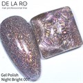 Гель-лак Night Bright 007, Delaro, 10 мл Del/NB007 - фото 515009
