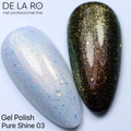 Гель-лак Pure shine 03, Delaro, 10 мл Del/PS03
