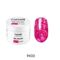 Гель-лак RuNail с фольгой и фигурными пайетками Гортензия №9433, 5 г 9433