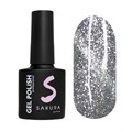 Гель-лак Sakura S127 светоотражающий с эффектом кошачий глаз, 8 мл S127 - фото 519468
