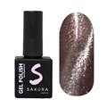 Гель-лак Sakura S222 с эффектом кошачий глаз, 9 мл S222 - фото 520181
