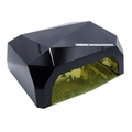 Гибридная CCFL UV LED-(12+24)W лампа с таймером (10,20,30 сек) Чёрная UL-24/2-B