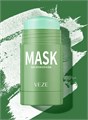 Глиняная маска для лица VEZE с экстрактом зеленого чая, стик, 40 г VE/FZ19958 - фото 522954