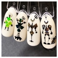 Декор IRISK Оригами-алмазы в баночке №01 Д095-33-01