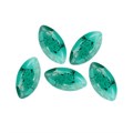 Декоративные элементы Мраморная симфония NEW (21 капля зеленая, маленькая, 5 шт.) Д044-01-21 - фото 524230