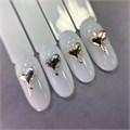 Дизайн для ногтей Zoo Nail Art - фигурки объёмные Сердечки, металл, 10 шт. zn/1852 - фото 524684