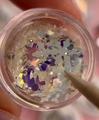 Дизайн для ногтей Zoo Nail Конфетти "Снежок" 1562, 1 г zn/1562
