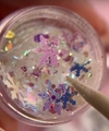 Дизайн для ногтей Zoo Nail Конфетти "Снежок" 1567, 1 г zn/1567