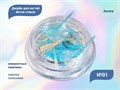 Дизайн для ногтей битое стекло Aurora №1 A01 - фото 524746