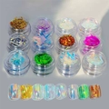 Дизайн для ногтей битое стекло Aurora №6 А06