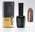 Каучуковый гель-лак IQ BEAUTY №089 с кальцием, GO HOLLYWOOD Royal Black, 10 мл IQGP089