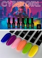 Каучуковый гель-лак IQ BEAUTY №147 с кальцием, 10 мл, CYBER GIRL Sci-fi IQGP147