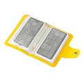 Кейс для пластин Swanky Stamping на 20 пластин, желтый SSC07