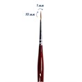 Кисть круглая Roubloff из волоса колонка №1 DK13R-1 - фото 530962