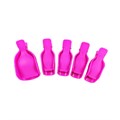 Клипсы для снятия гель-лака в ассортименте, 5 штук klips5 - фото 531178