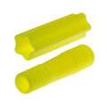 Колпачки силиконовые защитные для инструментов Микс, 2шт. Ярко-желтые, IRISK А195-02-07 - фото 531410