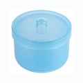 Контейнер круглый для дезинфекции фрез IRISK прозрачно-голубой П114-00-04 - фото 531742