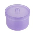 Контейнер круглый для дезинфекции фрез IRISK прозрачно-сиреневый П114-00-03 - фото 531753