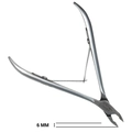 Кусачки для кутикулы Paie nail Full Jaw, 6мм+ножницы в подарок P-11