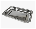 Лоток из нерж. стали для дезинфекции (прямоугольный маленький 12х22) Lot/K-01 - фото 534990