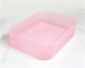 Лоток пластиковый розовый 17,5х13х4,5 см kt/K96P - фото 535019