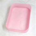 Лоток пластиковый розовый 17,5х13х4,5 см kt/K96P - фото 535020