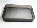 Лоток пластиковый чёрный 27х18х4,5 см kt/K95B - фото 535042