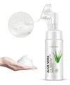 Массажная мусс-пенка для умывания HCHANA Aloe Vera со щеточкой, 120 мл HC8562(82728)