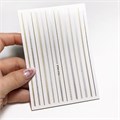 Металлизированные 3D наклейки IBDI Nails Линии id/3DЛинии - фото 536364