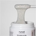 Моделирующий УФ-гель ruNail светоотражающий BUILDER UV GEL MILK DIAMOND, 15г №9870 9870 - фото 536903