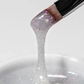 Моделирующий УФ-гель ruNail светоотражающий BUILDER UV GEL MILK DIAMOND, 15г №9872 9872