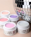 Моделирующий УФ-гель для ногтей ruNail BUILDER UV GEL POTAL №8556, с поталью, 15 г 8556