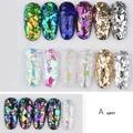 Набор дизайна для ногтей Broken glass flakes color A, 6 шт. glassA