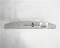 Набор пилок для искусственных ногтей Sakura серая, полукруглая, 100/180, 5 шт. Spl 002\2