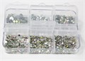 Набор страз в кейсе Mixed Sizes AB №2, 6 ячеек LZ02 - фото 537773