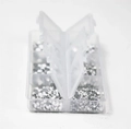 Набор страз в кейсе Mixed Sizes Porcelain White №14, 6 ячеек LZ14
