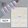 Наклейки Joyful Nail Foil marble №1822 JO-1822 - фото 538142